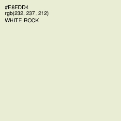 #E8EDD4 - White Rock Color Image